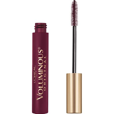 long lasting burgundy mascara.